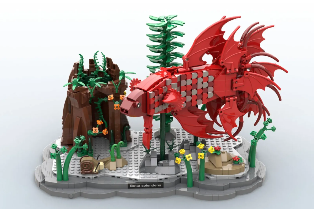 LEGO Ideas Betta splendens 10 1024x683