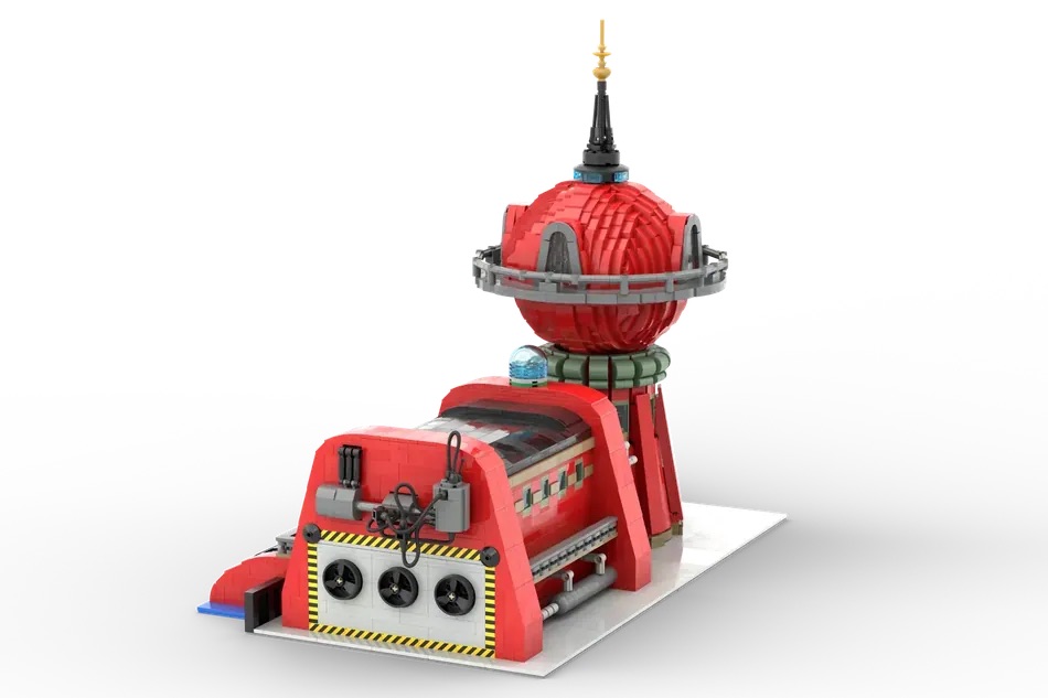 LEGO Ideas Planet Express Headquarters 3