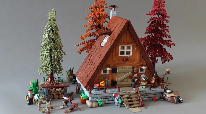 A-frame Cabin reaches 10K supporters on LEGO Ideas