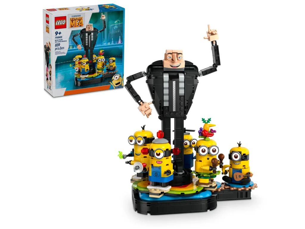 LEGO Despicable Me 4 75582 Brick Built Gru and Minions 1 1024x768