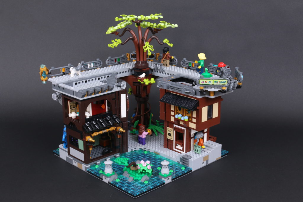 LEGO NINJAGO 71741 NINJAGO City Gardens review 63