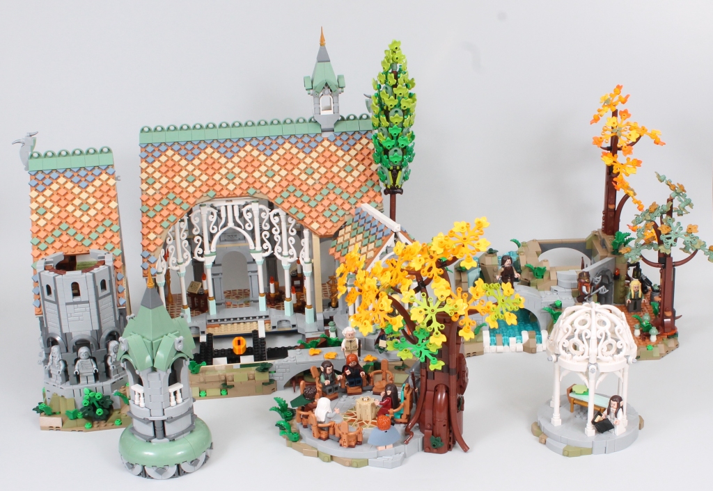 LEGO Icons 10316 The Lord of the Rings Rivendell review 4 1024x706