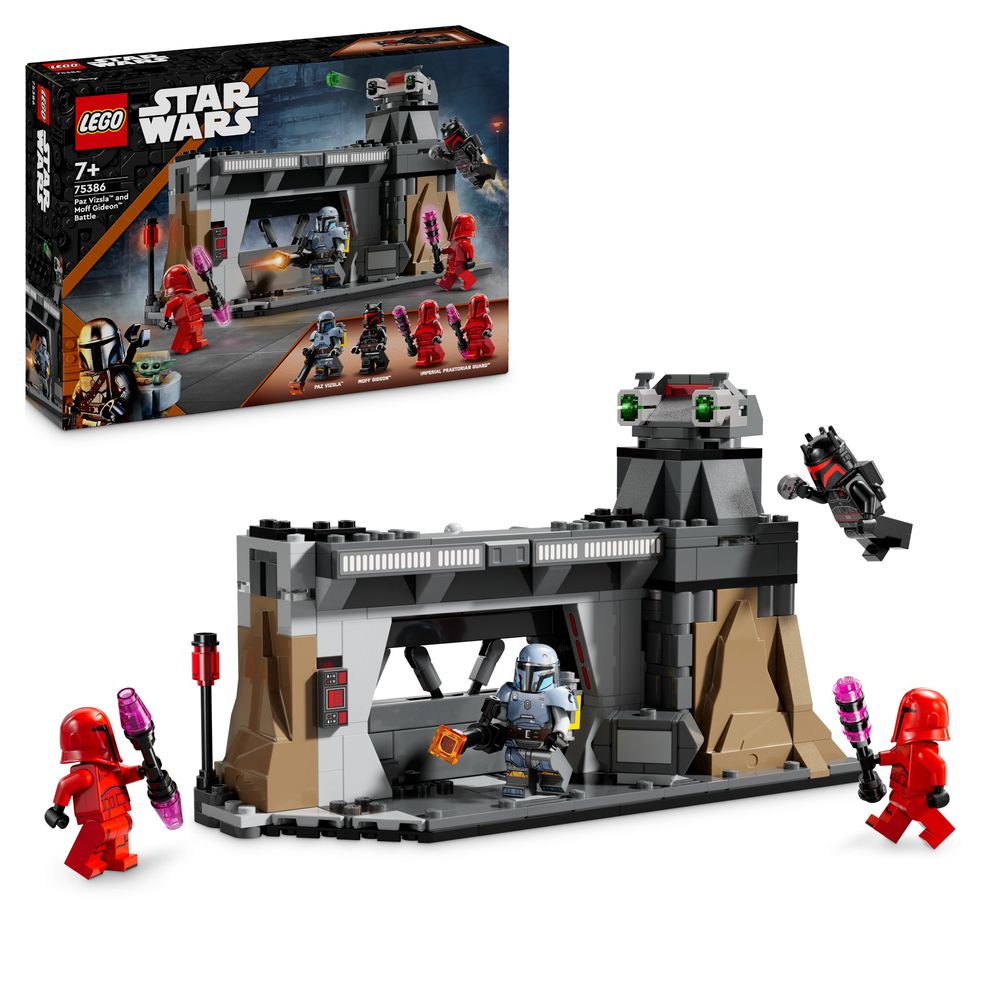 LEGO Star Wars 75386 Paz Vizsla and Moff Gideon Battle 1