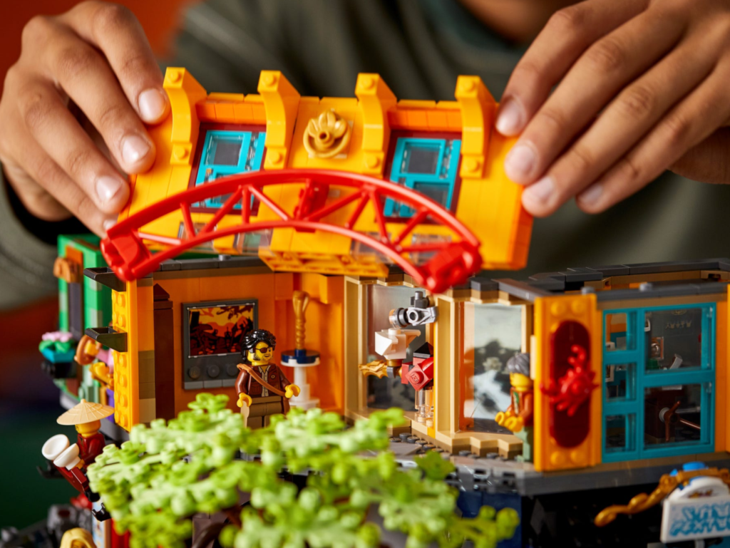 71741 LEGO NINJAGO city gardens museum