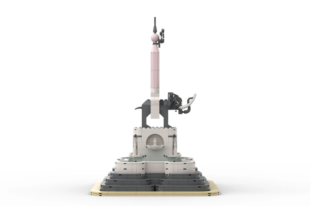 LEGO Ideas U Liotru Elephant Fountain Catania 3 1024x683