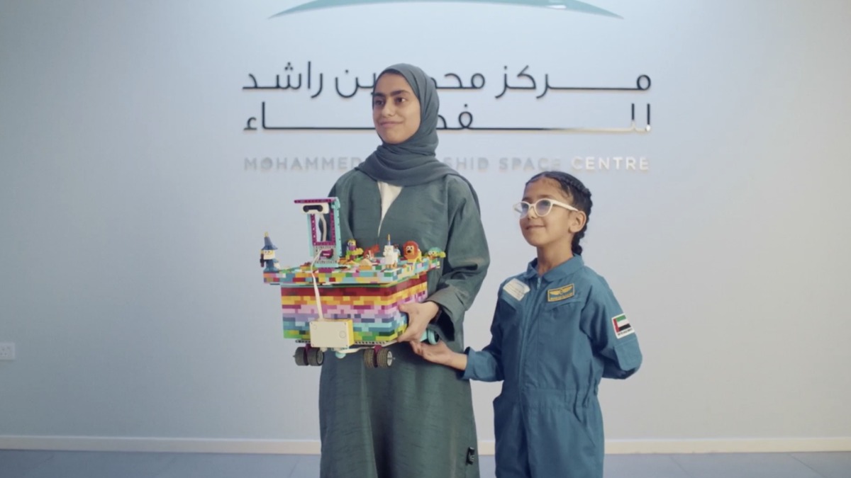 LEGO teams up with sister inventors to create space rover