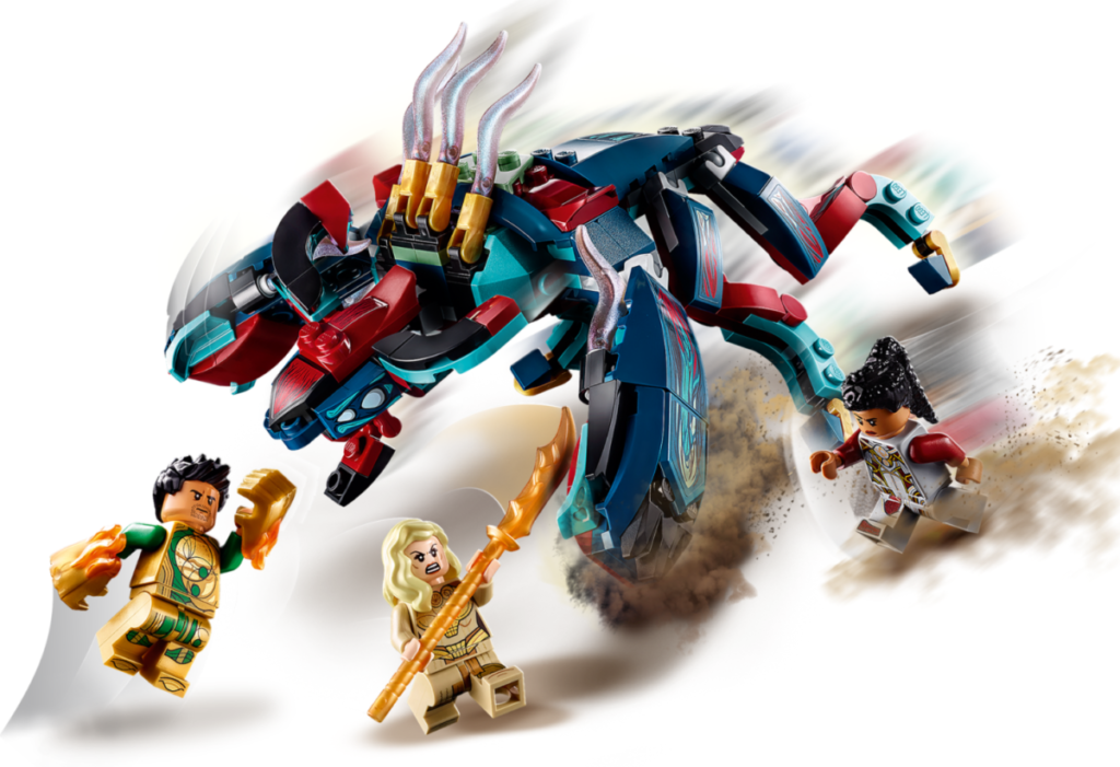 LEGO Eternals 76154 contents 1024x701