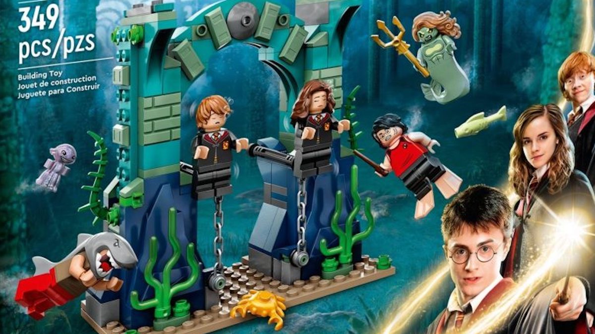 Comparing LEGO Harry Potter 4762 Rescue from the Merpeople and 76420 Triwizard Tournament: The Black Lake