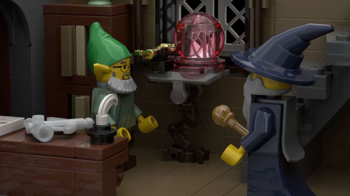 WATCH: This LEGO Ideas wizard’s house is magical