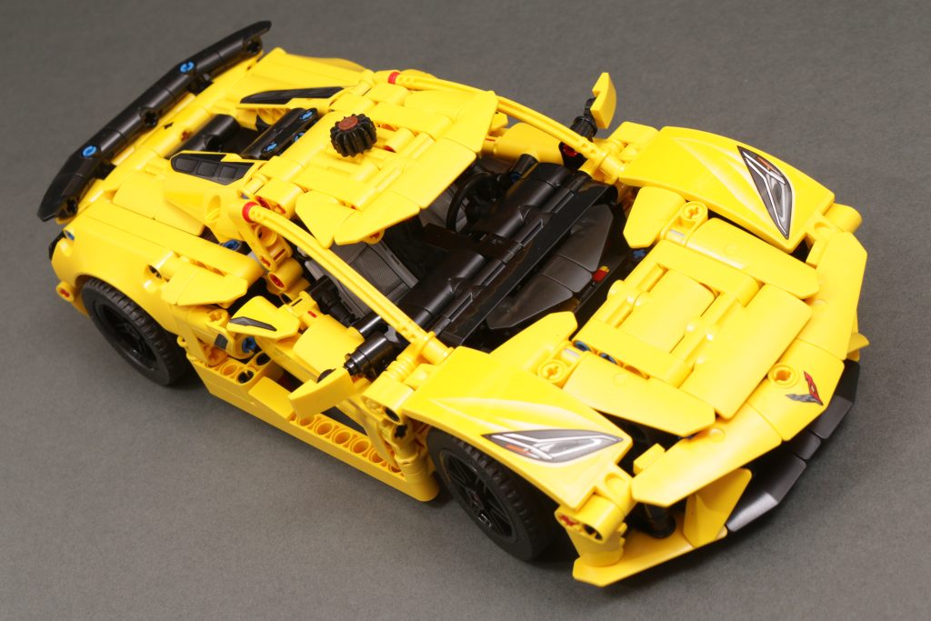 LEGO Technic 42205 Chevrolet Corvette Stingray 42204 Fast and Furious Toyota Supra MK4 and 42203 Tipping Dump Truck reviews 17 1024x683