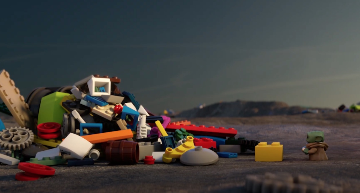 Grogu shows off his building skills in new LEGO Star Wars short