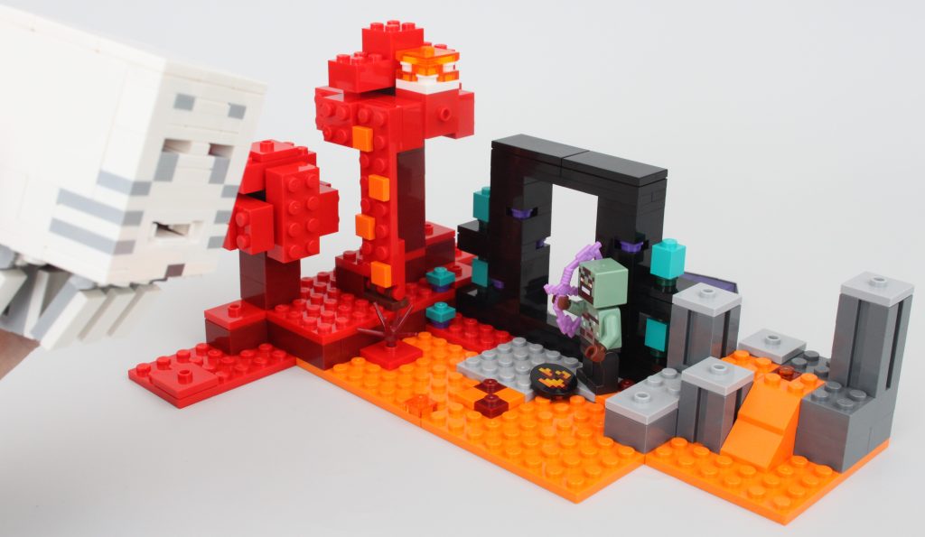 LEGO Minecraft 21255 The Nether Portal Ambush review 16 1024x595