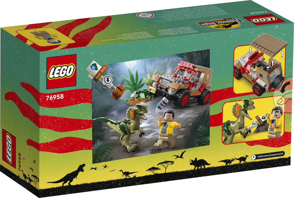 LEGO Jurassic Park 76958 Dilophosaurus Ambush 2 1024x692