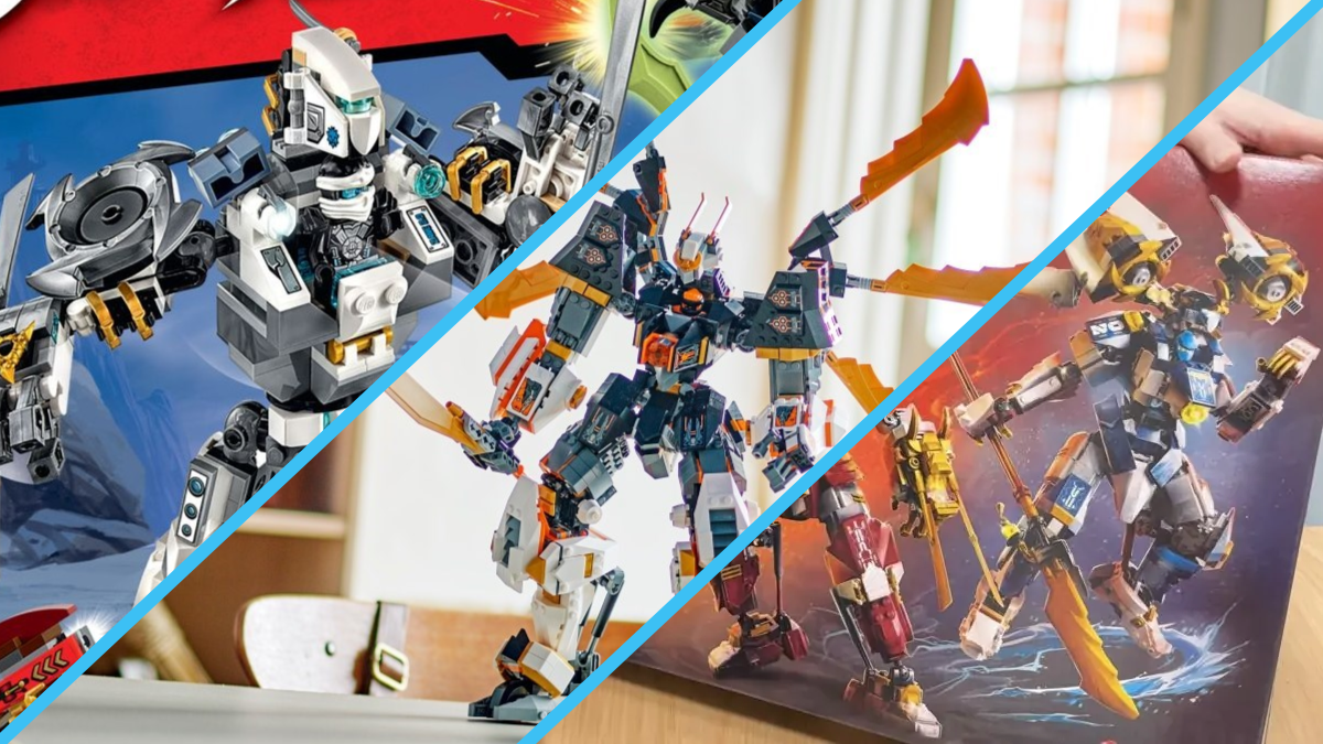 Every LEGO NINJAGO Titan mech ever released