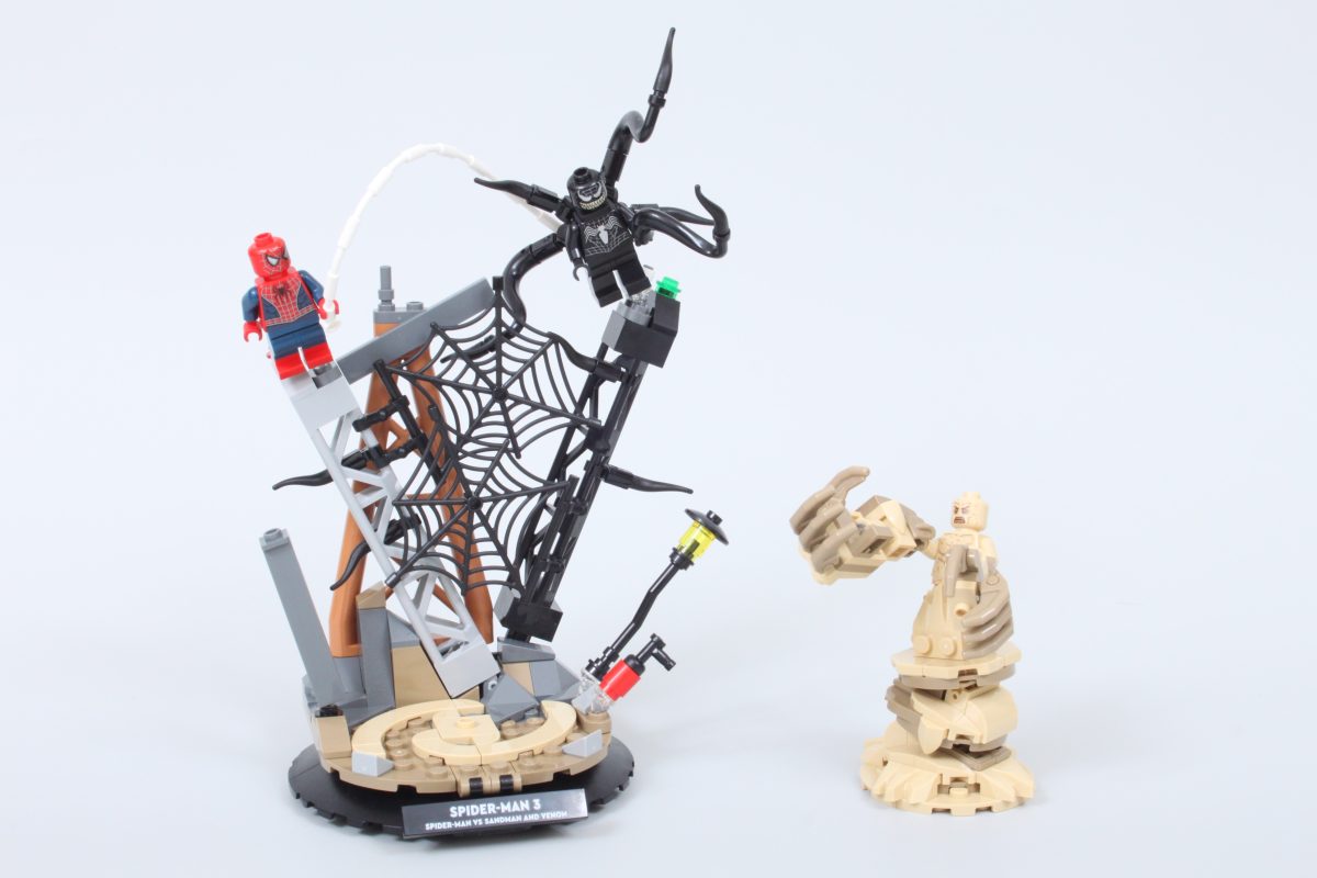 lego marvel 76334 Epic Battle Spider Man vs Sandman review 7 1200x800