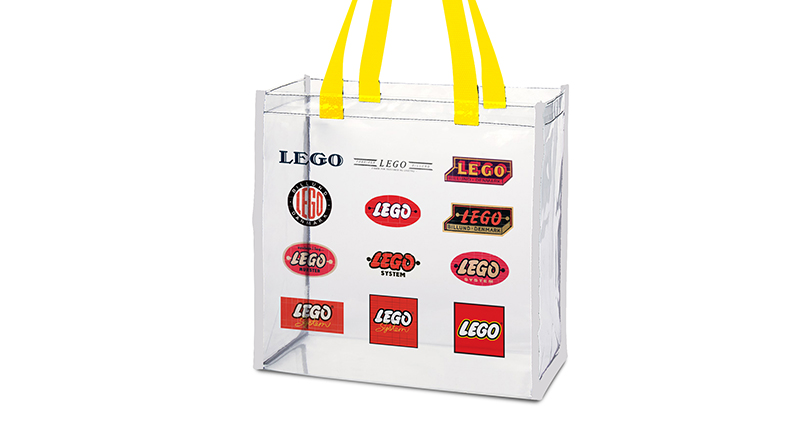 LEGO bag to feature classic logos