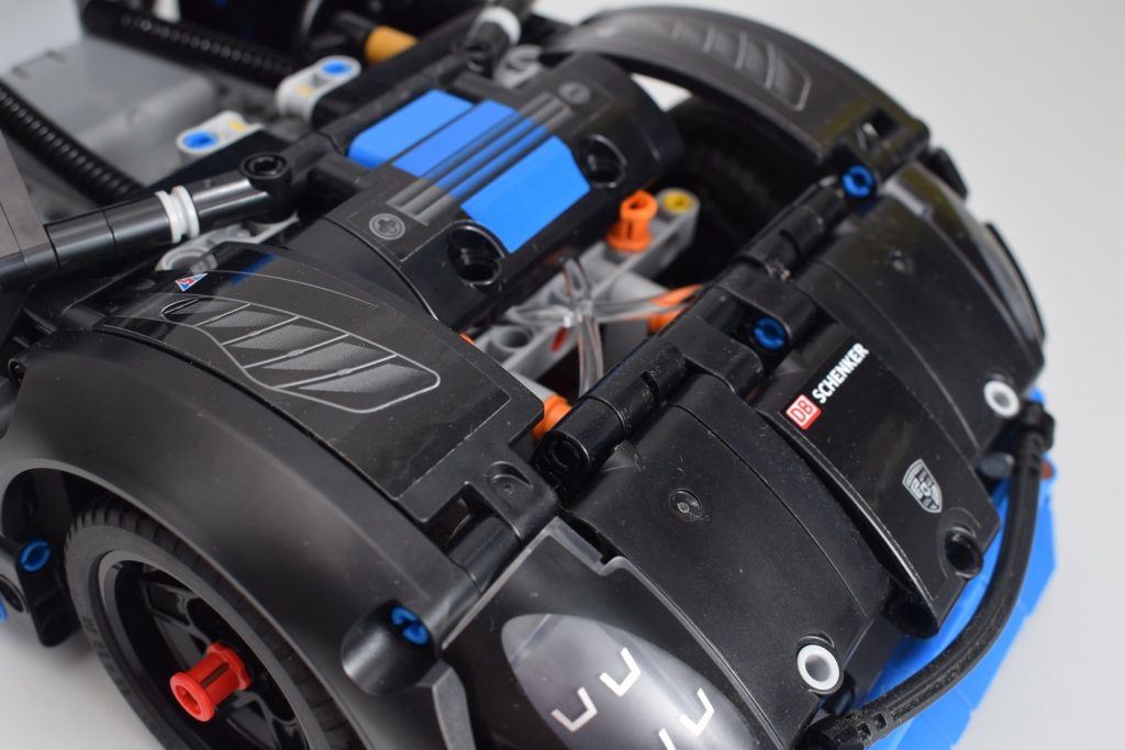 LEGO Technic 42176 Porsche GT4 e Performance Race Car review 9 1024x683