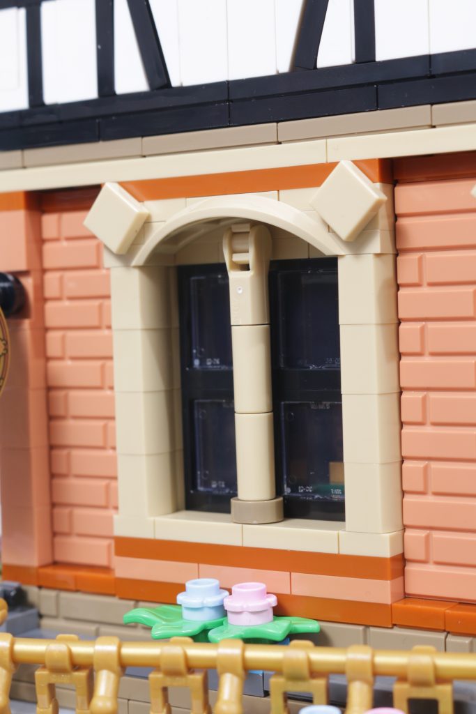 LEGO Icons 10350 Tudor Corner second review plus comparison with 10251 Brick Bank and 10270 Bookshop 76 683x1024