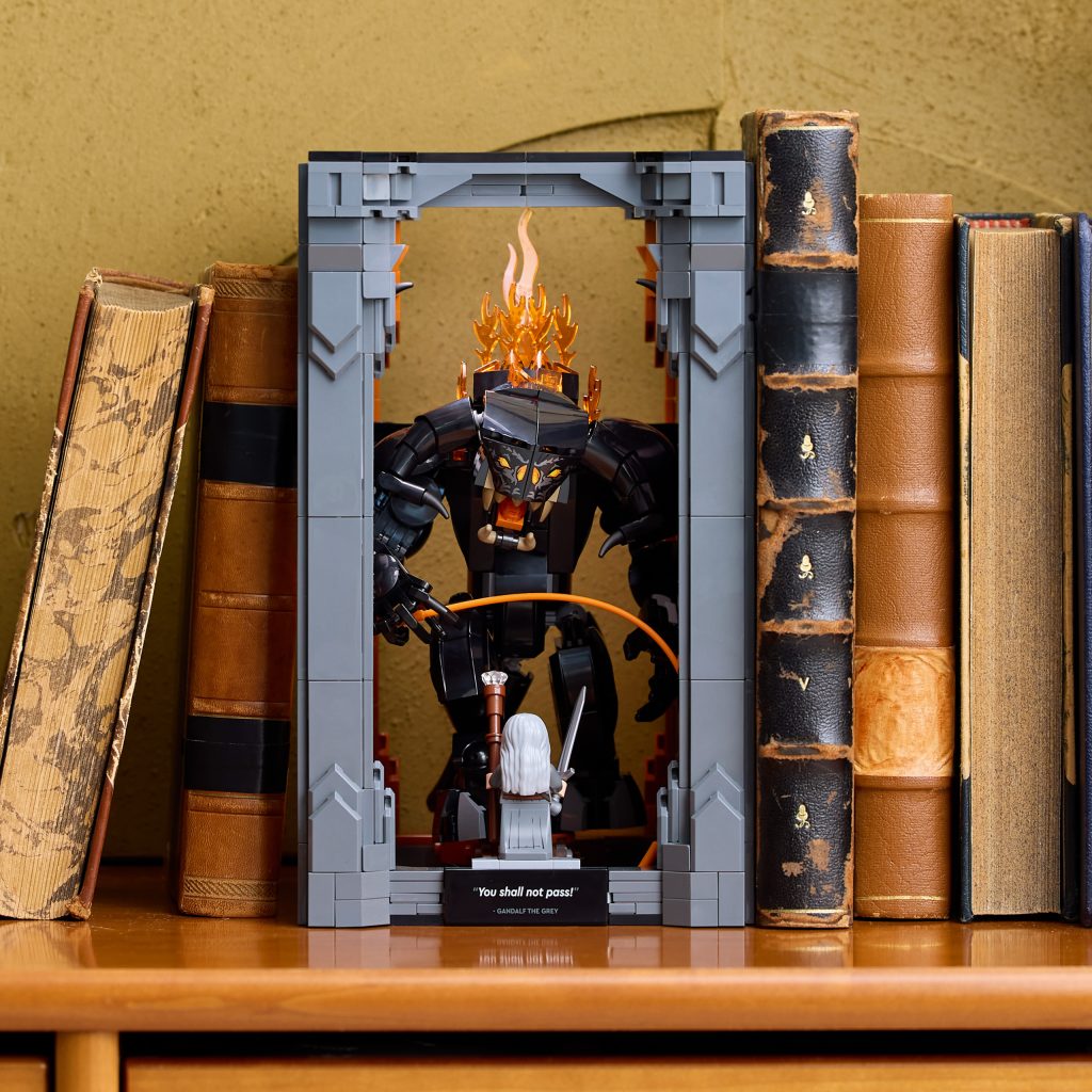 LEGO Icons 10367 The Lord of the Rings Balrog Book Nook lifestyle 17 1024x1024