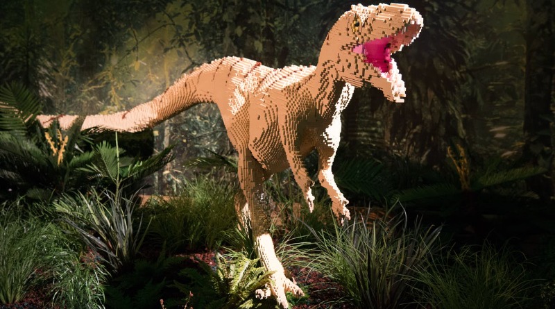 Come face to face with LEGO-saurs at a special exhibition