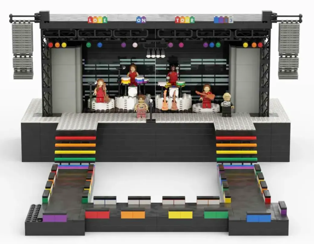 LEGO Ideas harry styles love on tour 2023 3 1024x794