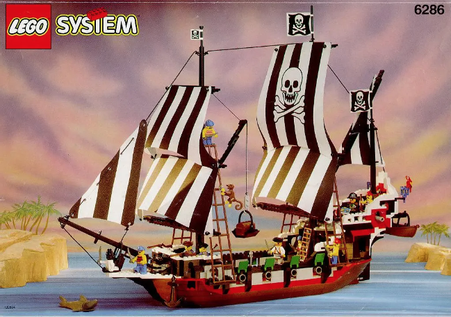 LEGO 6286 Skulls Eye Schooner