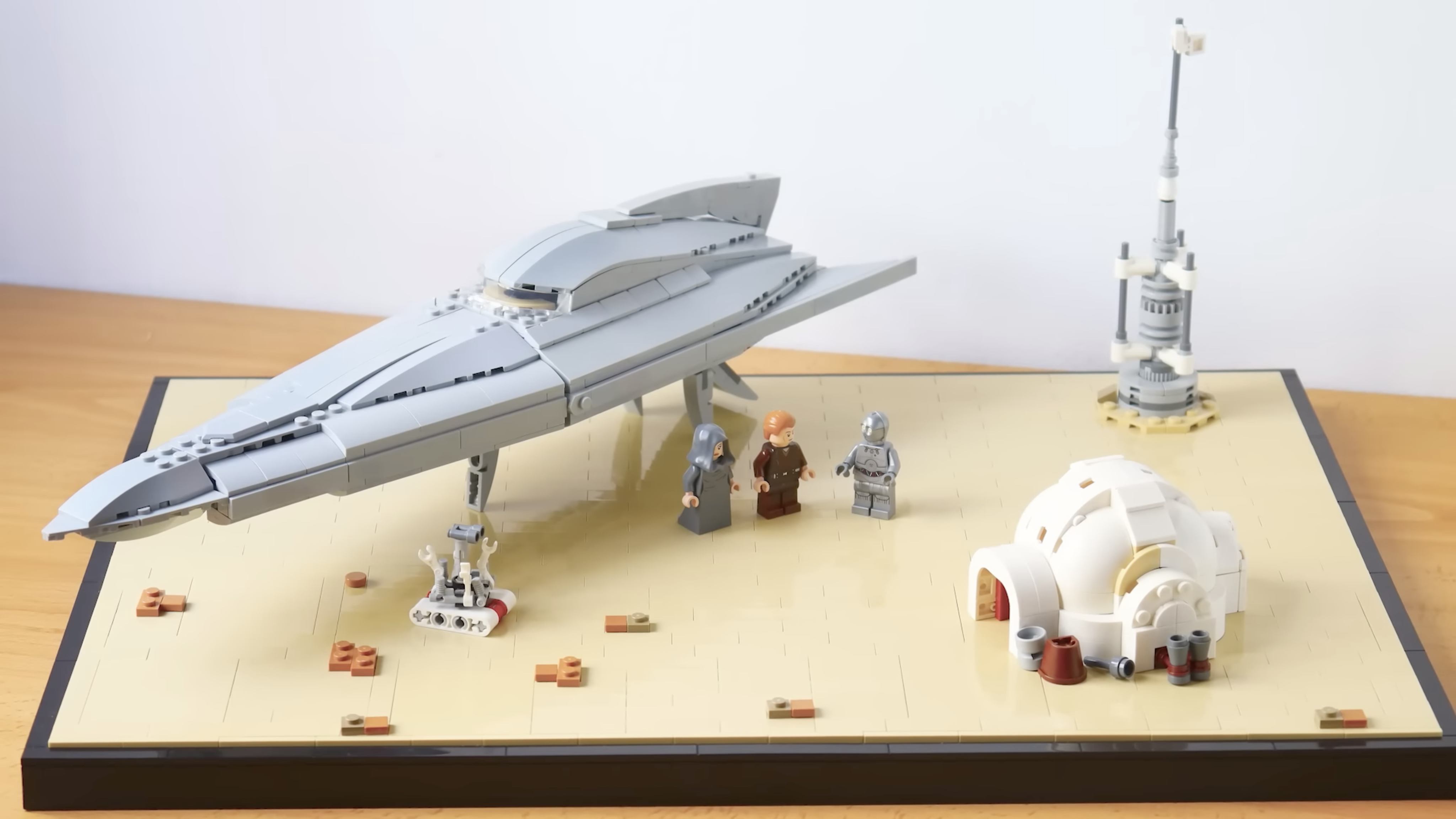 HACHIROKU24 LEGO Star Wars H type Nubian yacht custom build 6