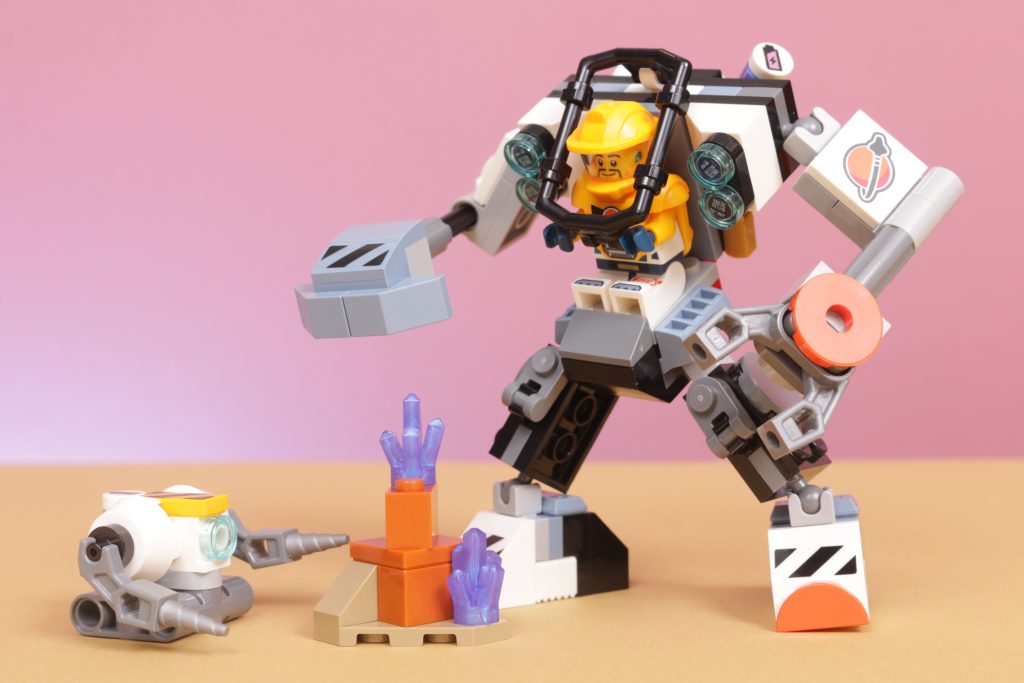 LEGO City 60428 Space Construction Mech review 2 1024x683