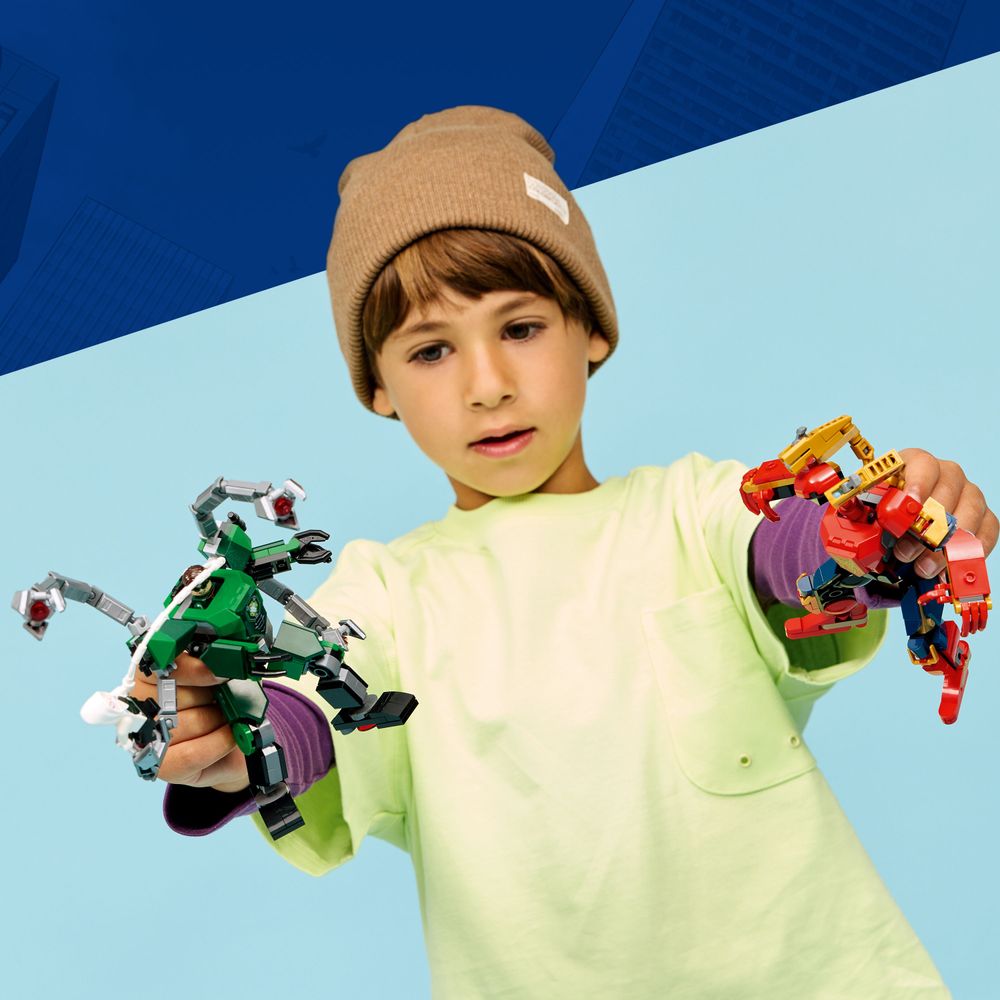LEGO Marvel 76338 Mech Battle Spider Man vs. Doc Ock 3