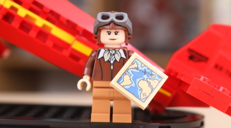 Don't forget, the LEGO 40450 Amelia Earhart Tribute is now available