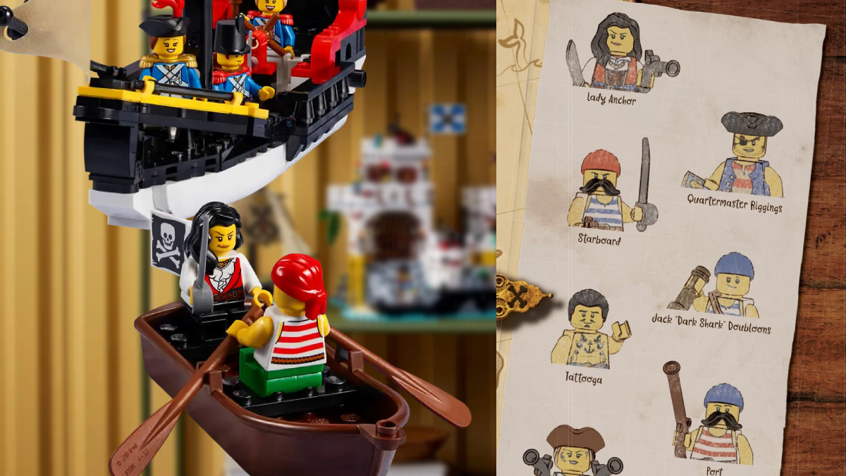 LEGO Pirates of Barracuda Bay minifigure returns for 10320 Eldorado Fortress