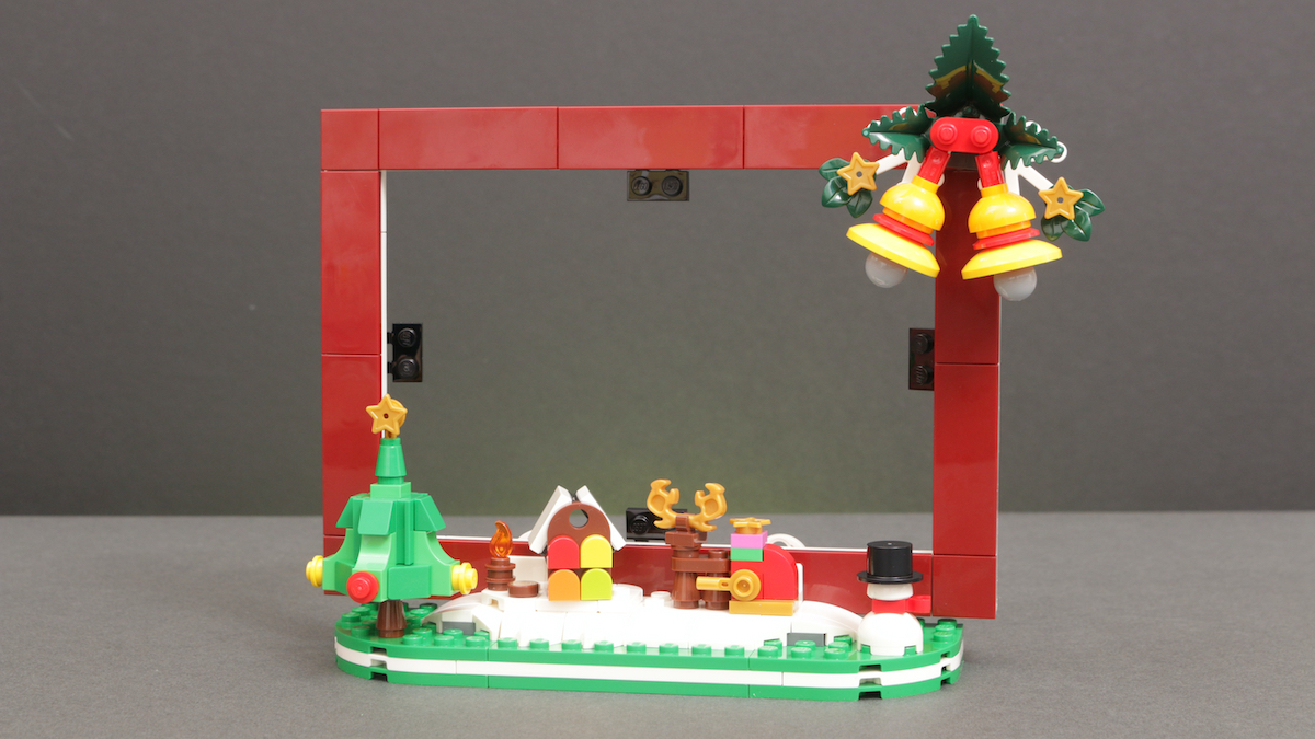 LEGO 40702 Christmas Picture Frame gift-with-purchase review