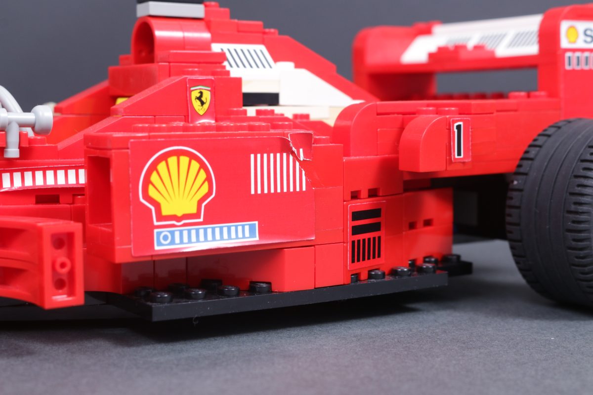 LEGO Icons Ferrari 11375 F2004 Michael Schumacher 2556 Ferrari Formula 1 Racing Car comparison 24 1200x800