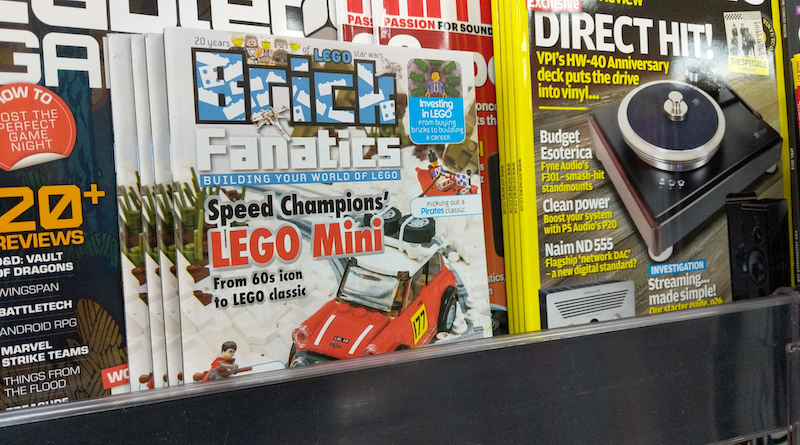 Brick Fanatics Magazine Issue 4 in UK stores