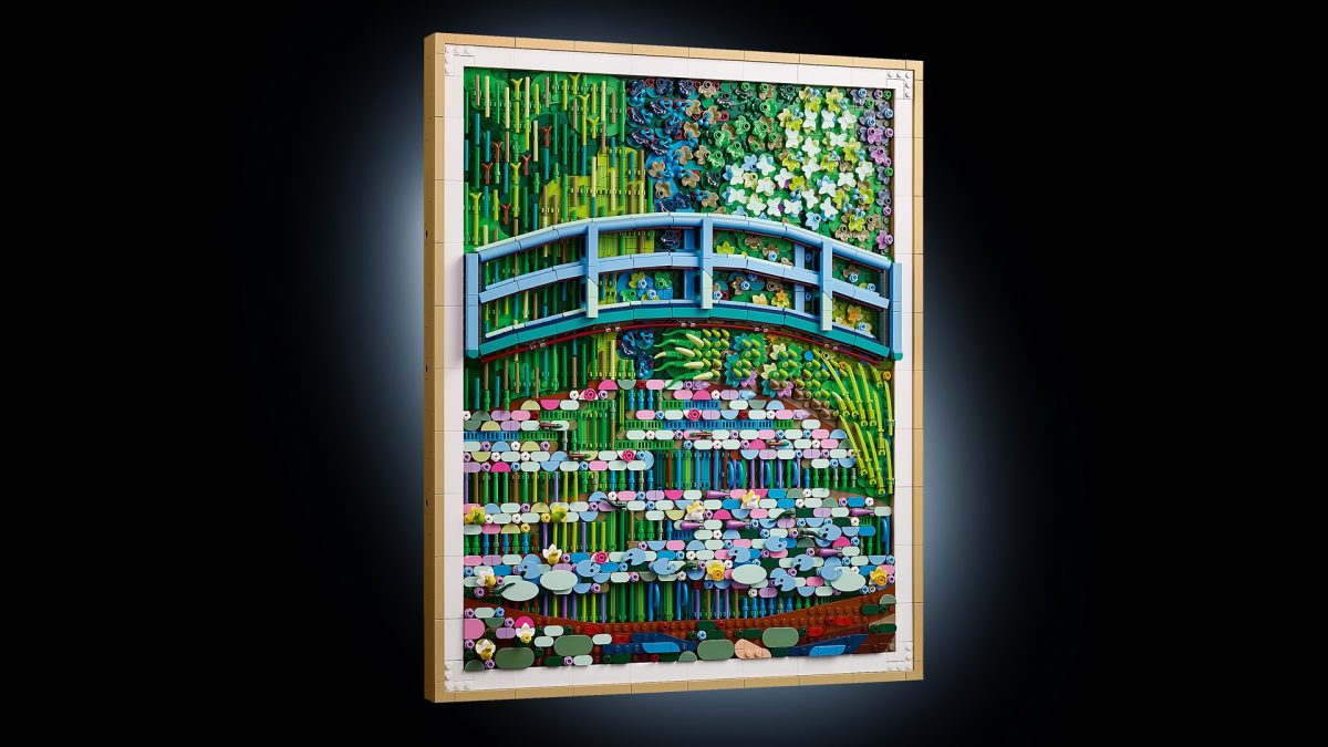 LEGO Art 31220 Claude Monet – Bridge over a Pond of Water Lilies 19 1200x675