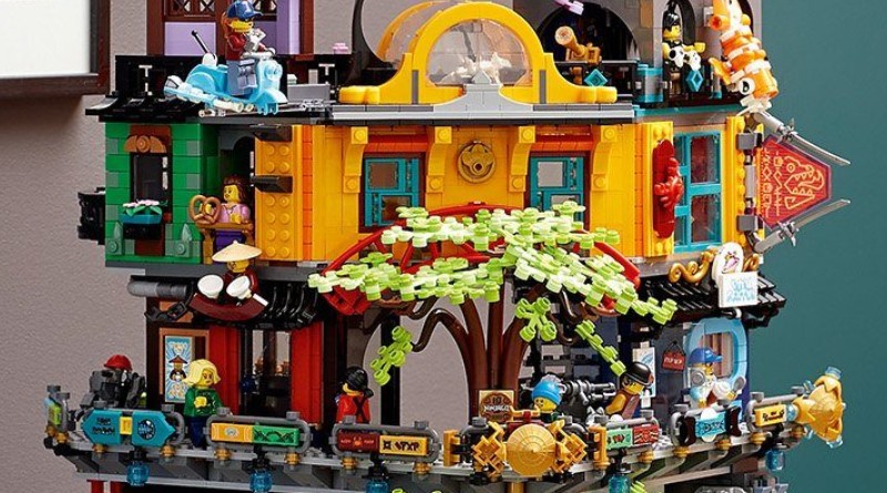 Get a first look at LEGO 71741 NINJAGO City Gardens in new review