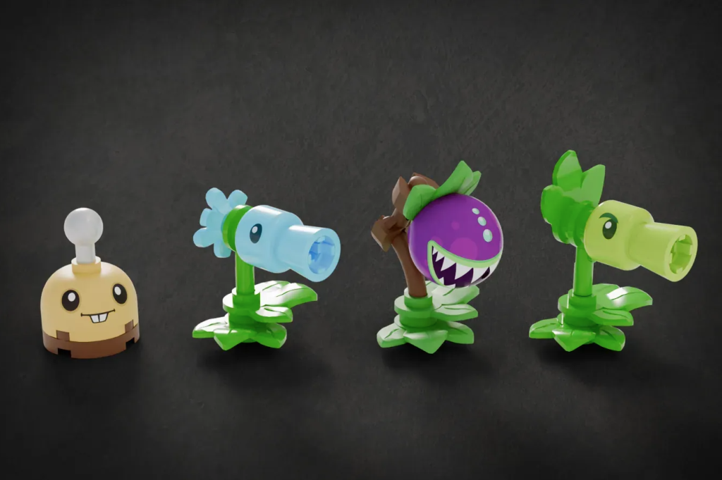 LEGO Ideas Plants vs. Zombies – Diorama 3 1024x681
