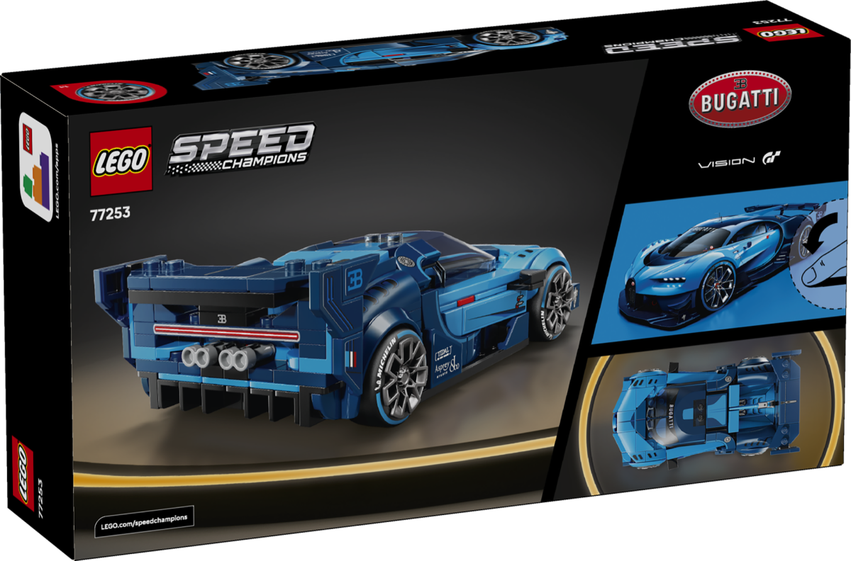 LEGO Speed Champions 77253 Bugatti Vision Gran Turismo Hyper Sports Car 6 1200x792