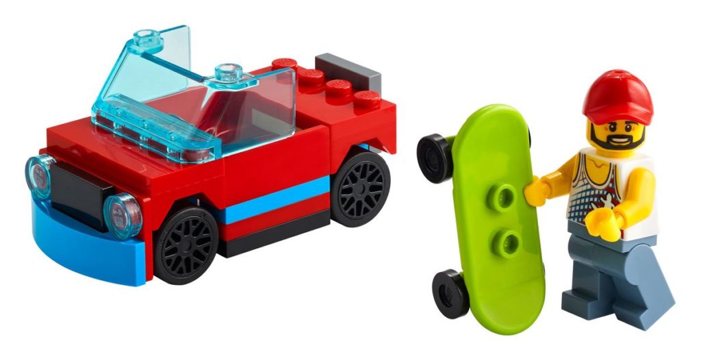 30568 LEGO Skateboarder Polybag 1