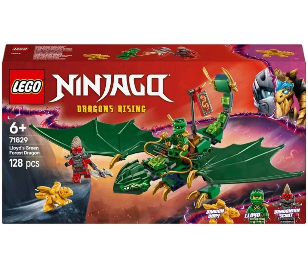 LEGO NINJAGO 71829 Lloyds Green Forest Dragon 1 1024x902