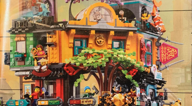 First images of 71741 LEGO NINJAGO City Gardens revealed