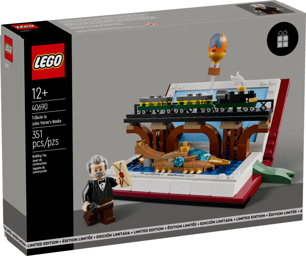 LEGO 40690 Tribute to Jules Vernes Books 1 1024x859