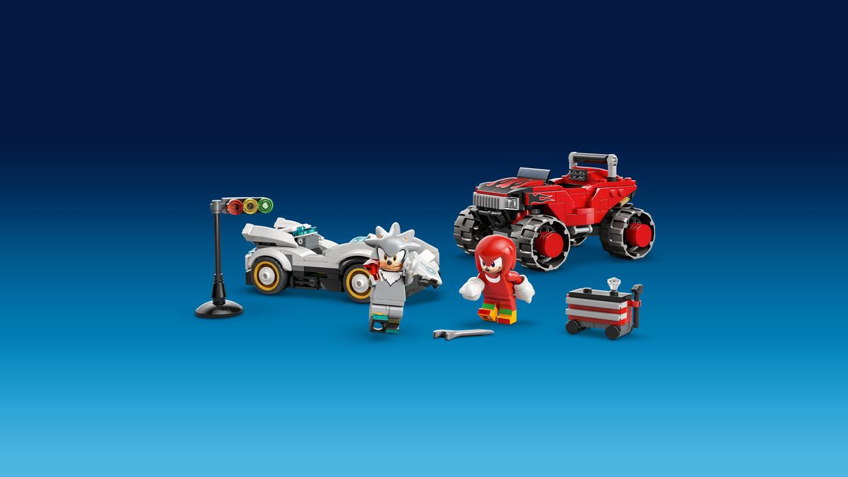 LEGO Sonic the Hedgehog 77118 Silvers Car vs. Knuckles Monster Truck 3
