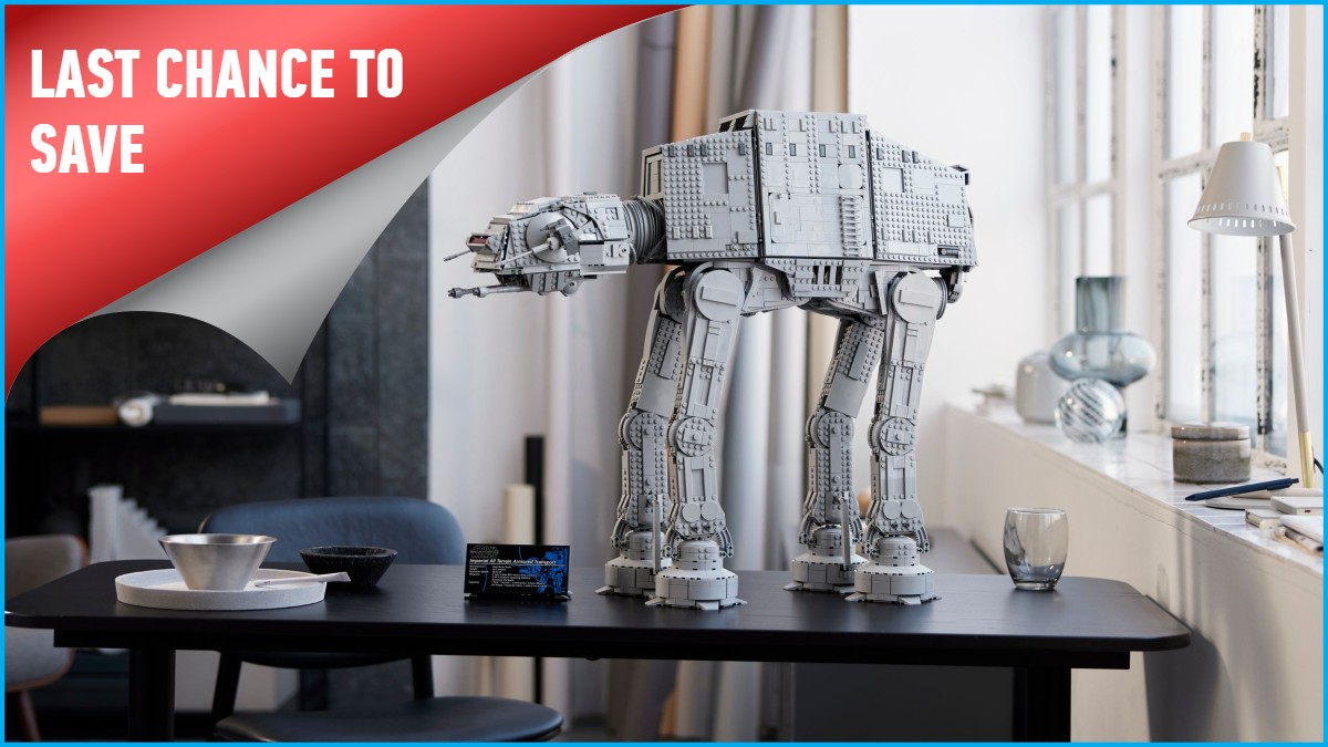Retiring LEGO Star Wars AT-AT, now at a rare discount