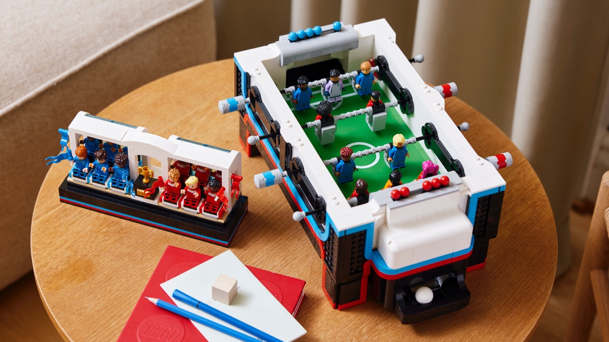 Get your copy of LEGO Ideas 21337 Table Football signed by its fan designer
