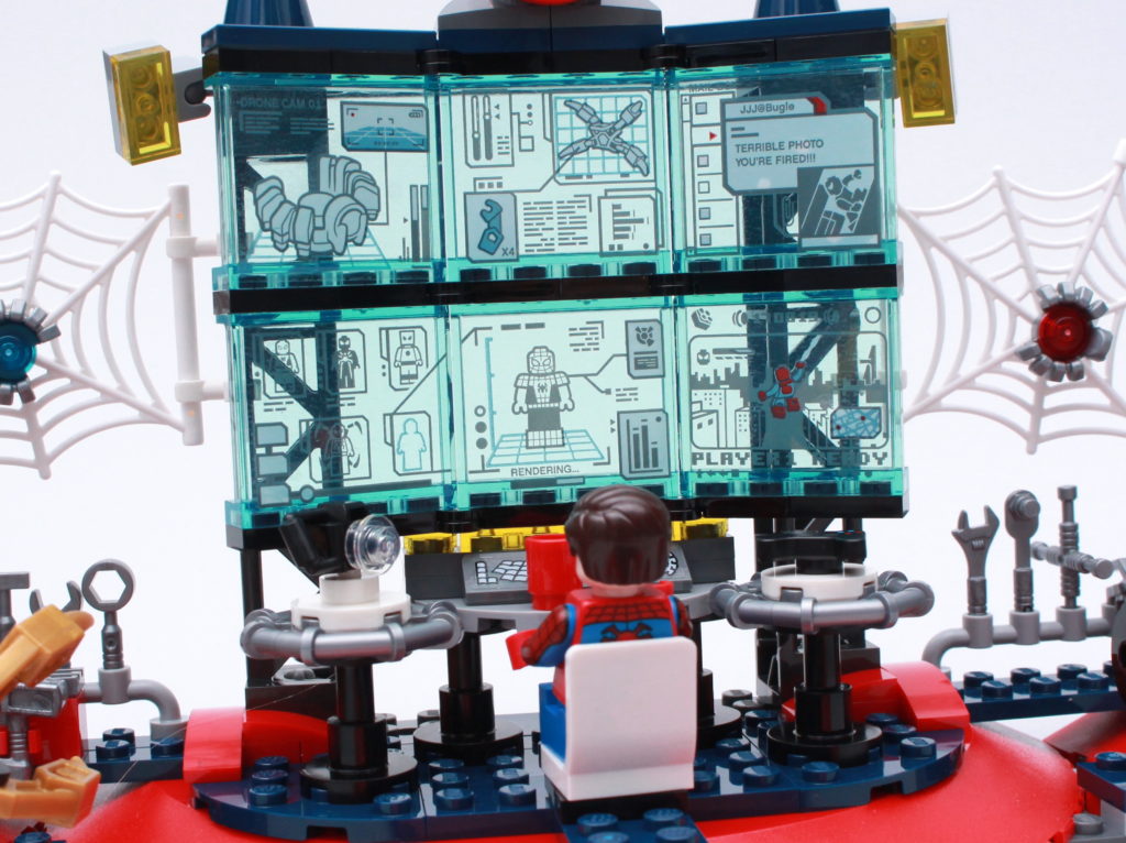 LEGO Marvel 76175 Attack on the Spider Lair review 6