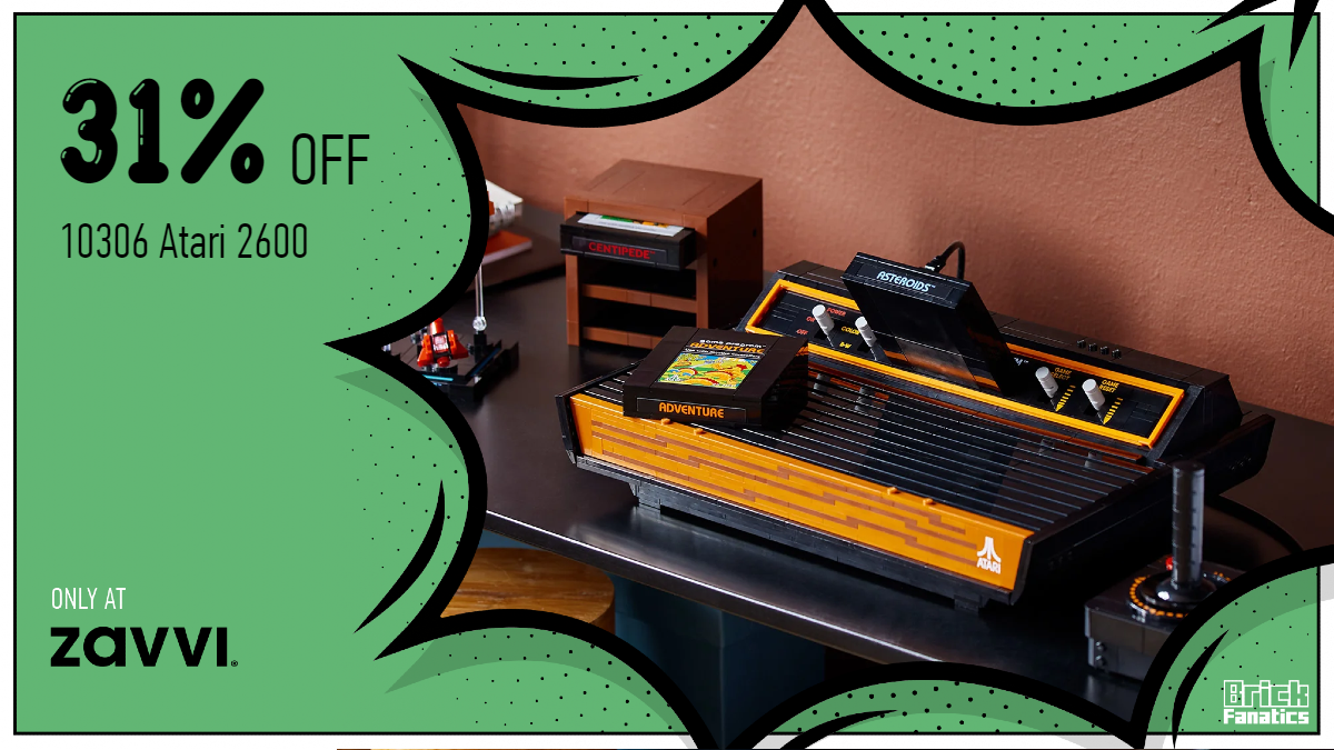 Lowest price yet on LEGO Icons 10306 Atari 2600 with 31% off 