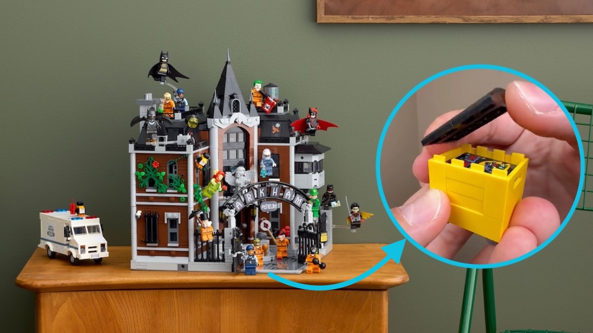 LEGO Arkham Asylum’s best unseen references are in the bin