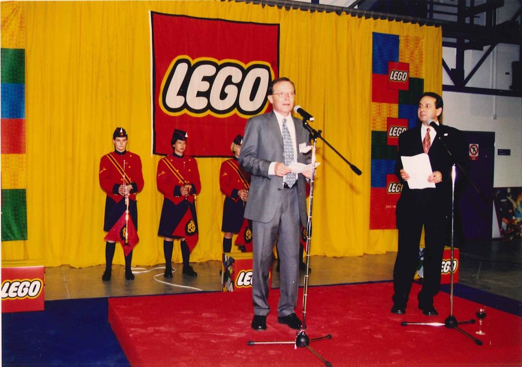 Kjeld Kirk Kristiansen at Kladno Opening Ceremony 1024x719
