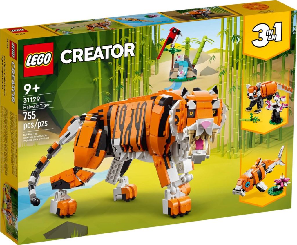 LEGO Creator 31129 Majestic Tiger 1 1024x845